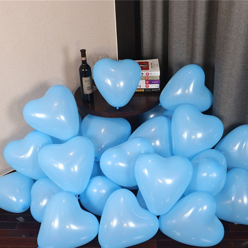 Celebridad en línea macarón globo gemas amor rojo en forma de corazón boda confesión de cumpleaños decoración de globo escenario de fiesta en el hogar
