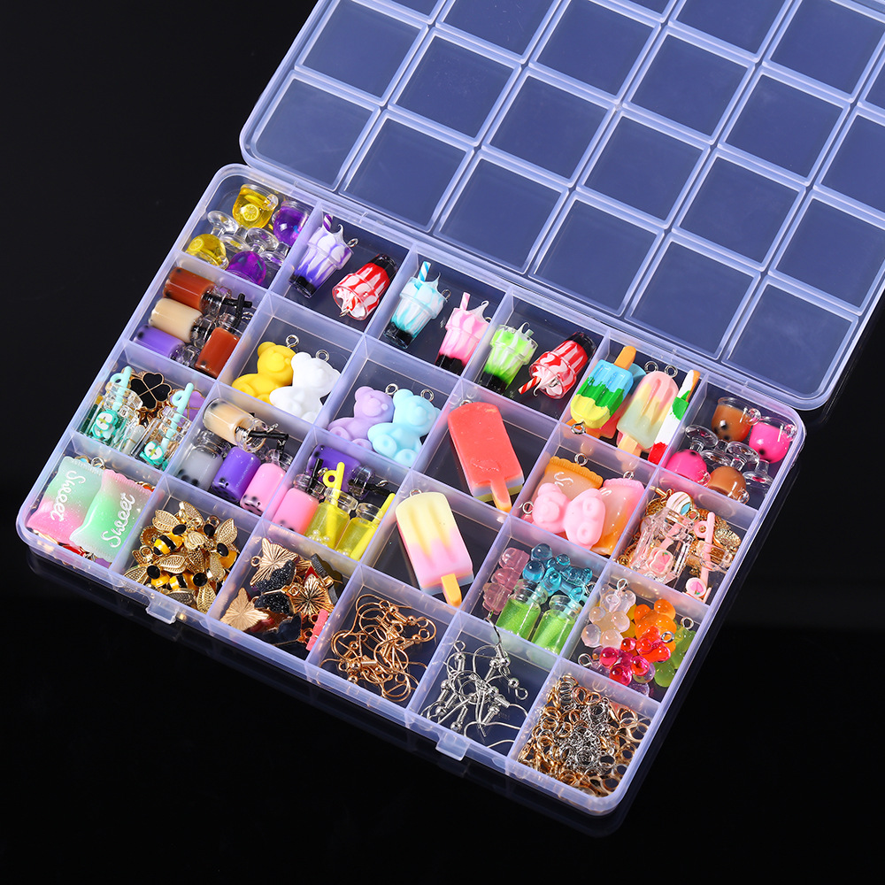 Mariposa fresca DIY joyería colgante mini perla leche té caramelo helado con cuentas pulsera collar accesorios de joyería