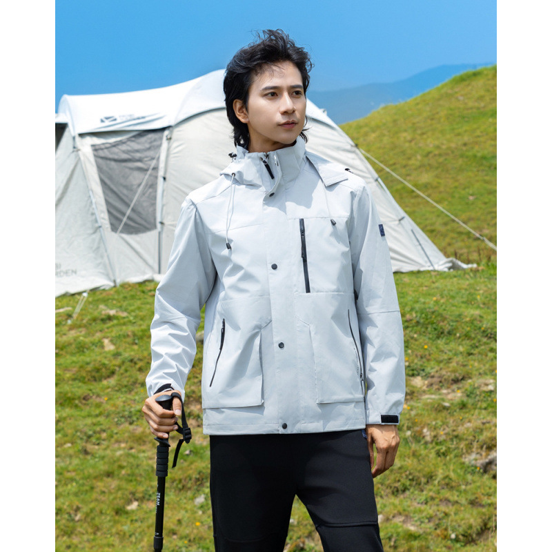 Ropa de asalto de una sola capa para mujeres deportivas a prueba de agua a prueba de viento delgada 24 nuevas herramientas de un solo impacto chaqueta de montaña para hombres