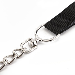 Stainless steel integrated p chain dog chain traction rope dog chain golden retriever German shepherd dog chain