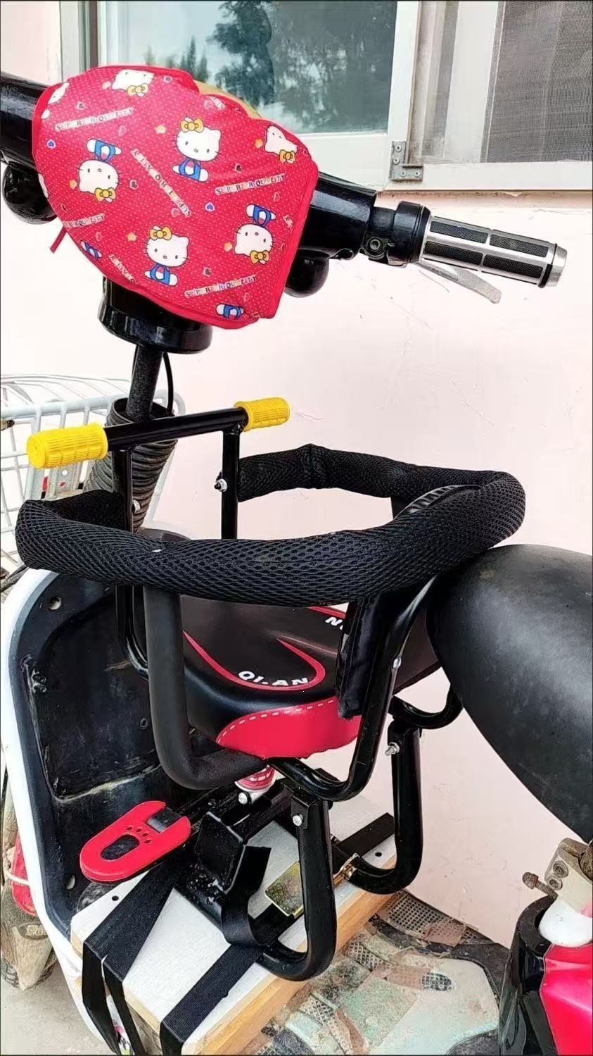 Electric Vehicle Child Seat, Motorcycle Front-Mounted Infant Baby Child Seat, Electric Scooter Safety Y90