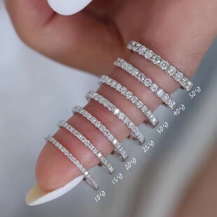 18K gold natural South Africa diamond ring AU750 real gold real diamond diamond ring with certificate women's diamond ring