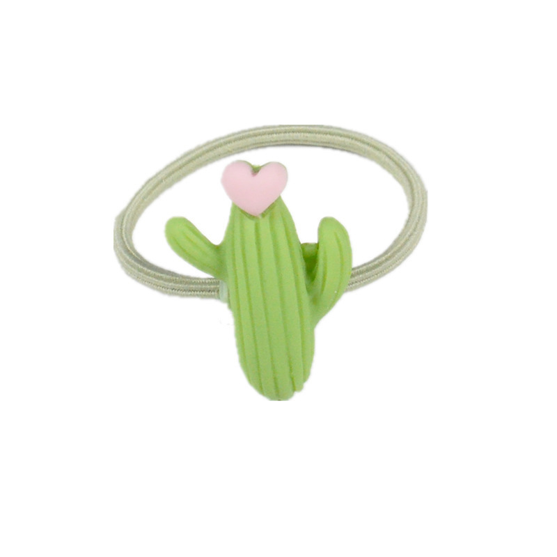 (100 unids) puesto popular banda de pelo para niños nuevo estilo cuerda de pelo de dibujos animados coreano lindo bebé pequeña banda de goma tocado