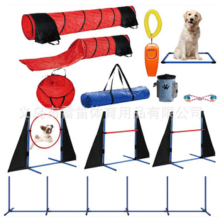 Dog training disorder The pet training circle training dog leap jump jumping pole dog training equipment tie cross -border