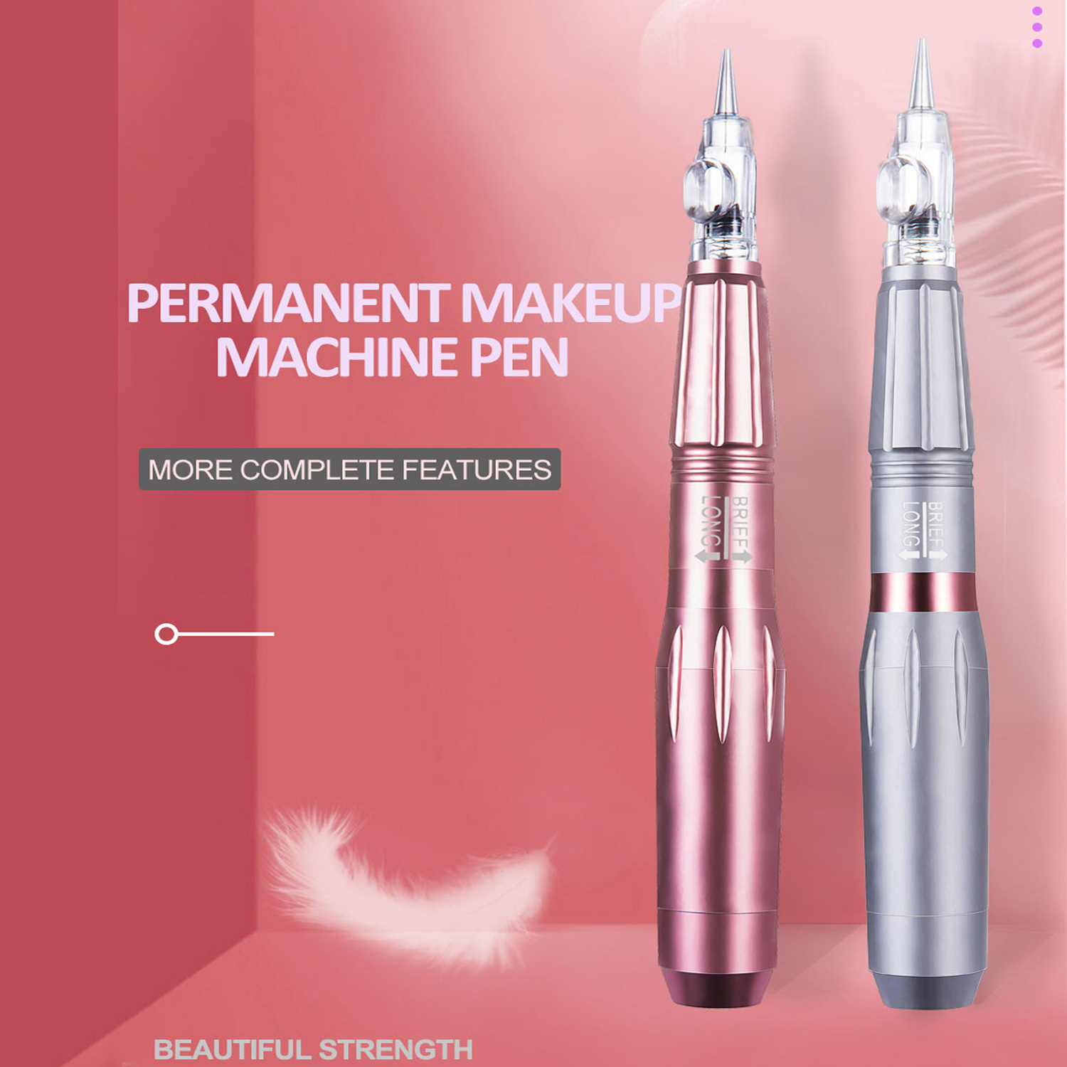 Máquina de bordado de cejas de medio lanzamiento enchufe línea de cabello línea de cejas granulares cejas blanqueador de labios bordado suministros de bordado de medio lanzamiento