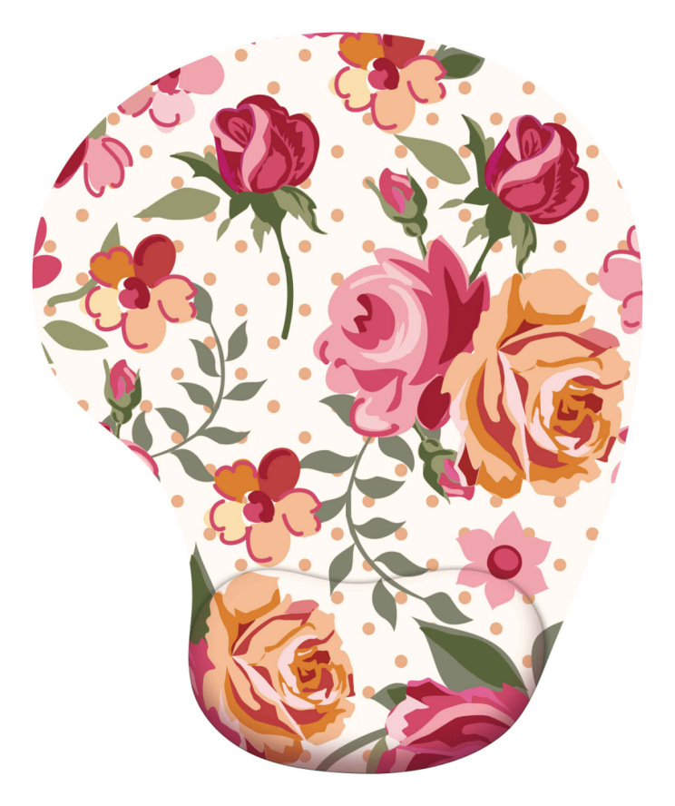 Protector de muñeca alfombrilla de ratón 3D Oficina antideslizante almohadilla suave almohadilla de silicona protector de muñeca computadora de dibujos animados protector de muñeca alfombrilla de ratón al por mayor