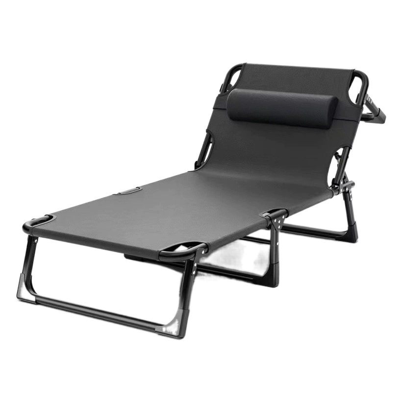 Офисная раскладная кровать для обеденного перерыва Трехкратная кровать Портативное одноместное кресло Бытовая простая сопутствующая кровать Не пространство