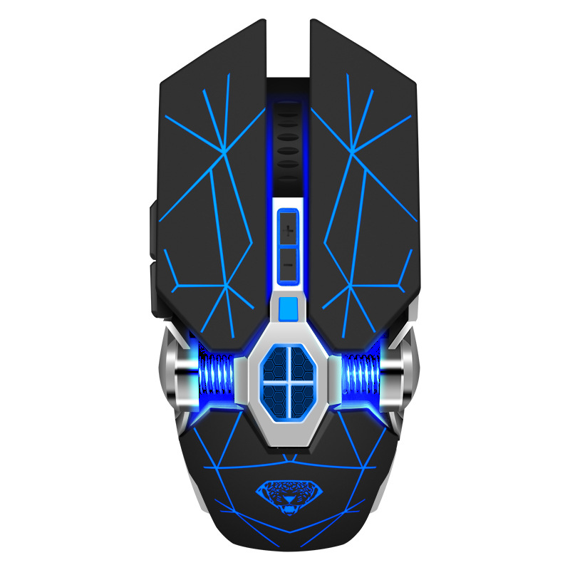 Emperor Leopard Q7 Wireless Charging Gaming Silent with Light Emitting Water Cooled Mechanical Mouse_voghion.com