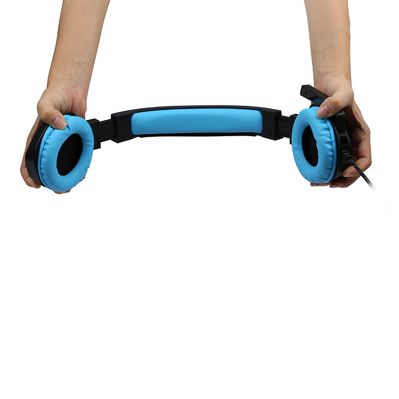 auriculares auriculares 3.5 agujeros de auriculares 2 metros de control de cable cool juego de color auriculares de computadora personalizados