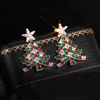 Christmas earrings, European style, wholesale