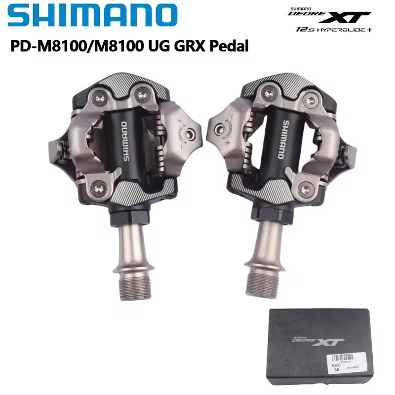 SHIMANO Himano M8100 Pedal Mountain Lock Tread Bike Tread
