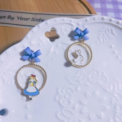 Blue earrings