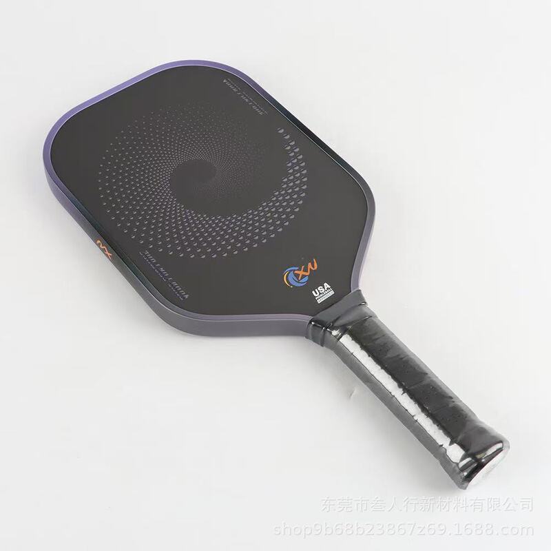 Pickleball Racket T700 Fine Frosted Racket Attack and Defense Integrated Racket Gradient Color Edge Banding with Logo 16mm Thickness