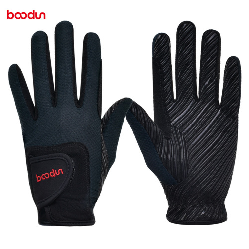 Boodun/Botten Riding Gloves 1727 Model Outdoor Durable Slip-Resistant Equestrian Gloves Horseback Riding Equipment