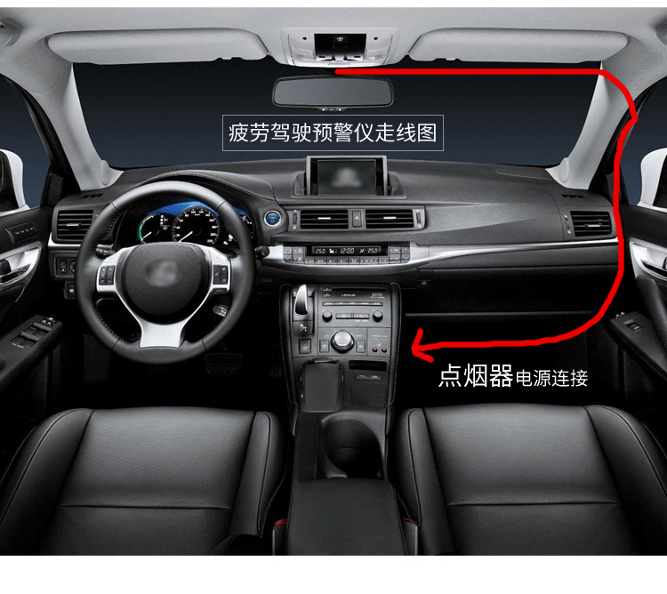 Gps Fatigue Driving Warning Device, Anti-Drowsiness Reminder, Face Recognition Alarm, Early Warning, Car Safety Products