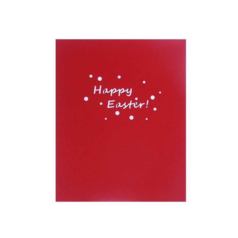(Cross-border trading), three dimensional rabbit, cards, postcard, new collection, in 3d format