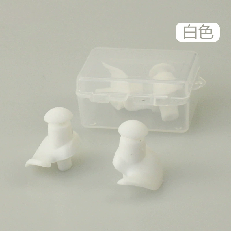 Silicone waterproof earplugs for swimming, factory direct supply, wholesale