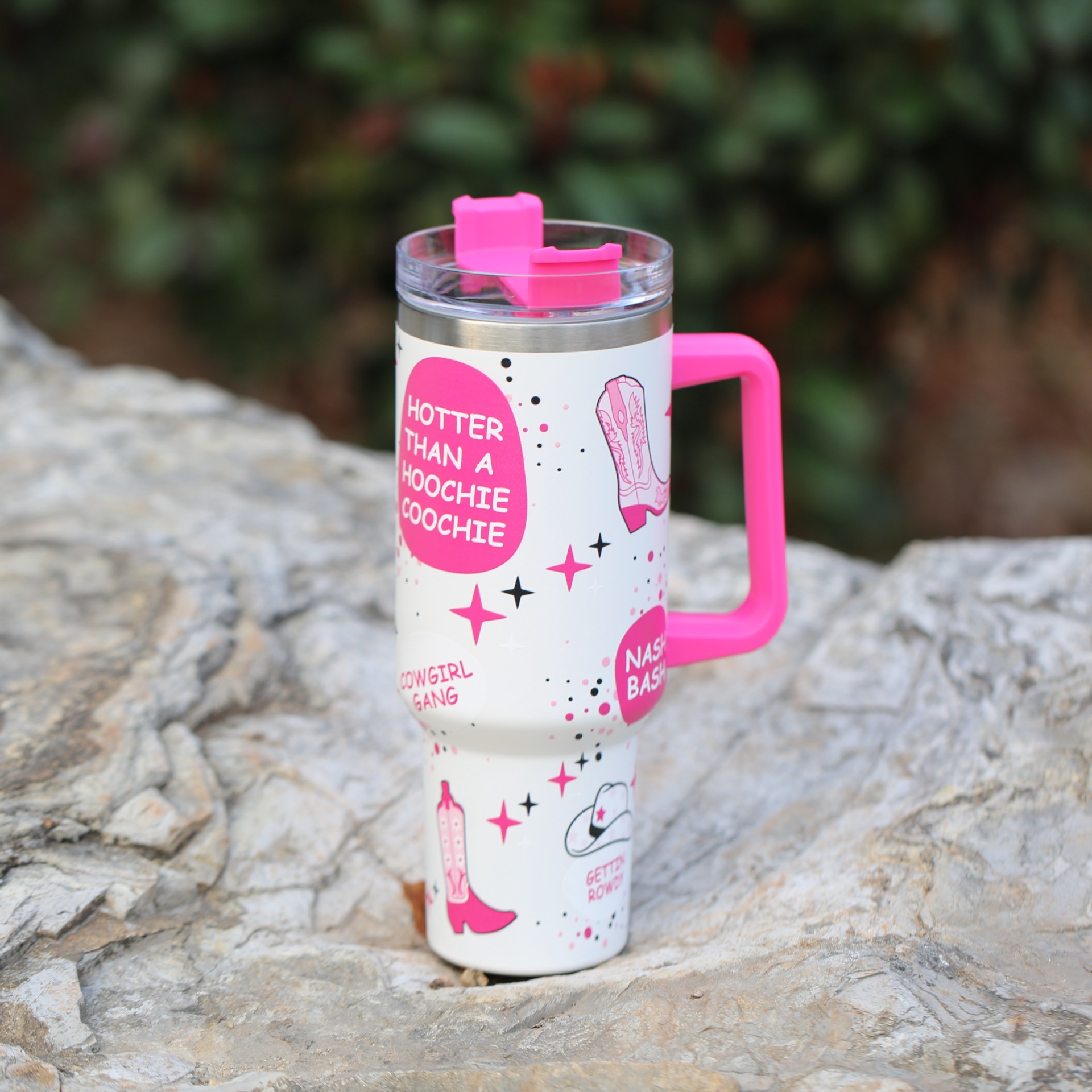 Cute Letter 304 Stainless Steel Water Bottles 1 Piece display picture 7