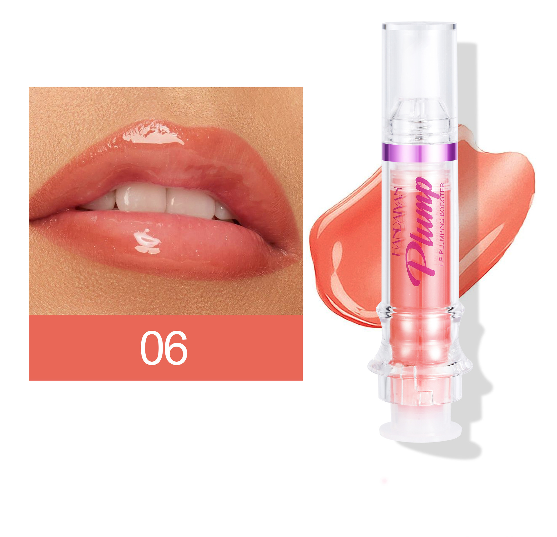 Casual Elegant Solid Color Plastic Lip Gloss display picture 6