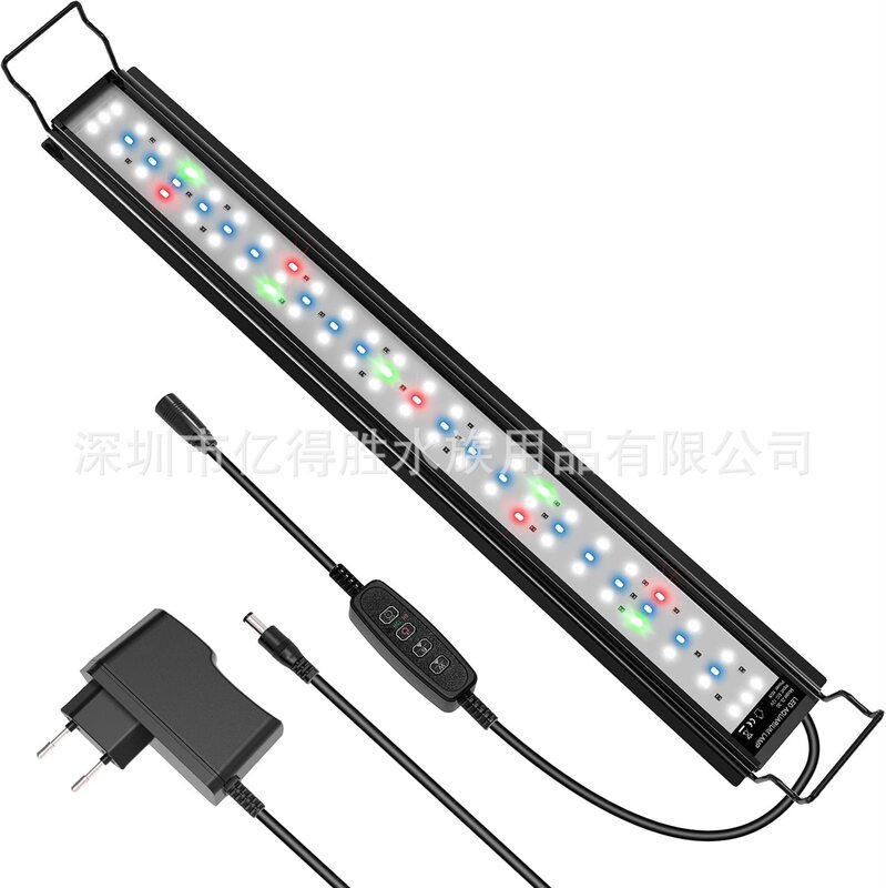 [] Full Spectrum Fish Tank Light Bracket Lamp Ip66 Waterproof Led Aquarium Lighting Water Grass Lamp Led Lamps Aquarium