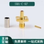 内孔压接四孔外螺纹连接器