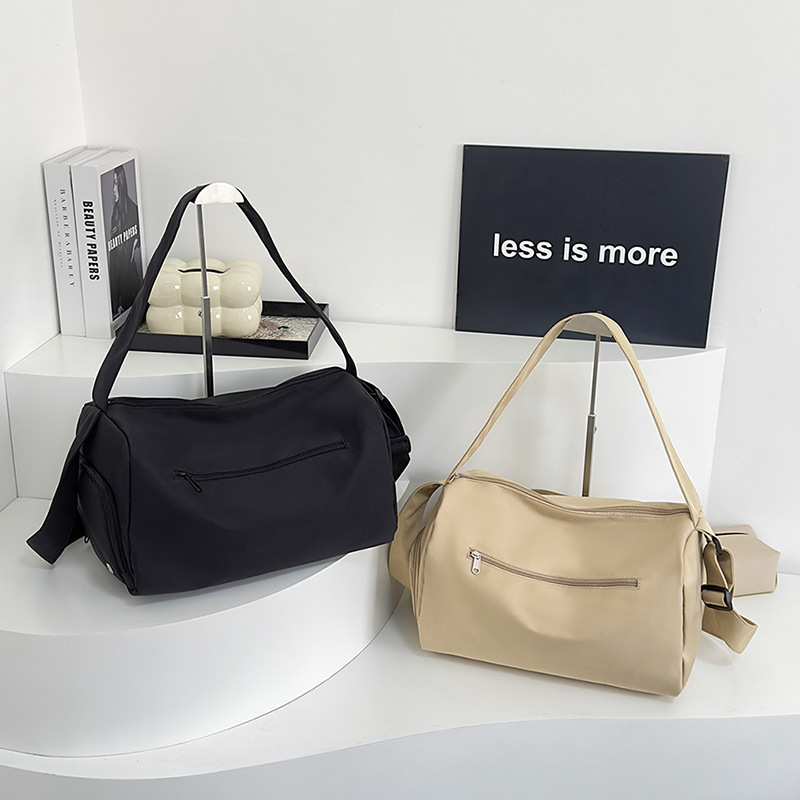 Swimming Gym Bag Women's Large Capacity Luggage Bag Lightweight Shoulder Crossbody Bag Ruiying Travel Function Riding Yoga Bag