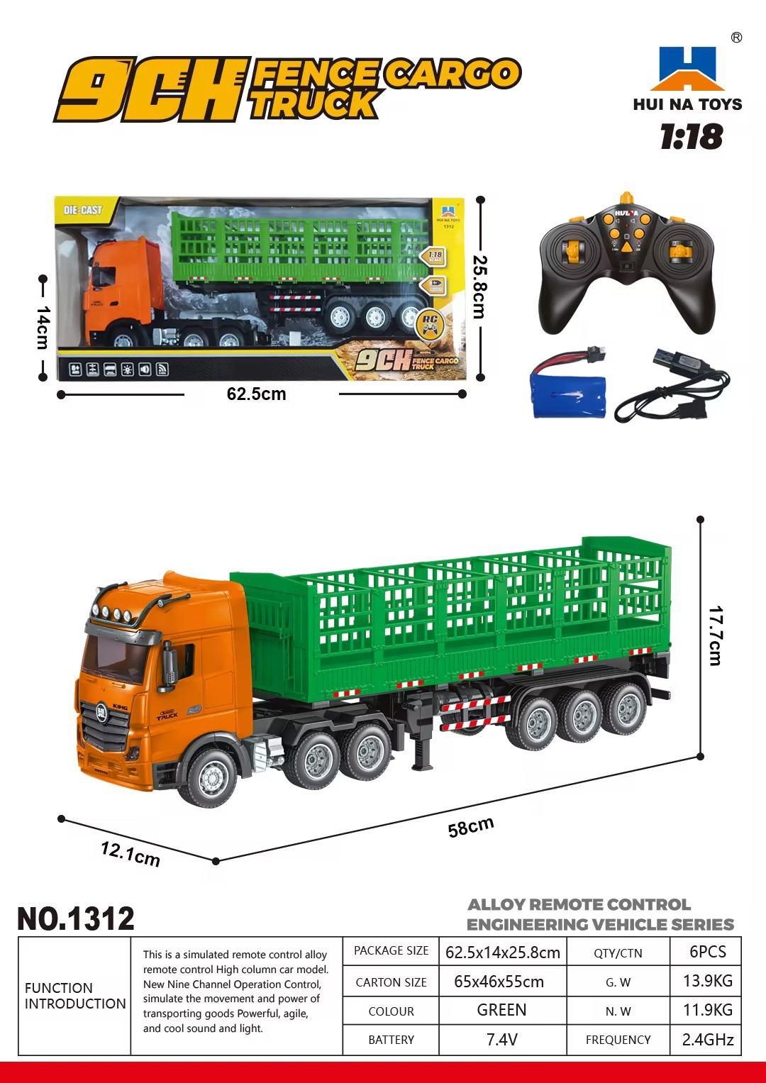 Suministro 1: 14 modelo de vehículo de ingeniería de aleación de control remoto simulación de excavadora camión de descarga mezclador juguetes para niños