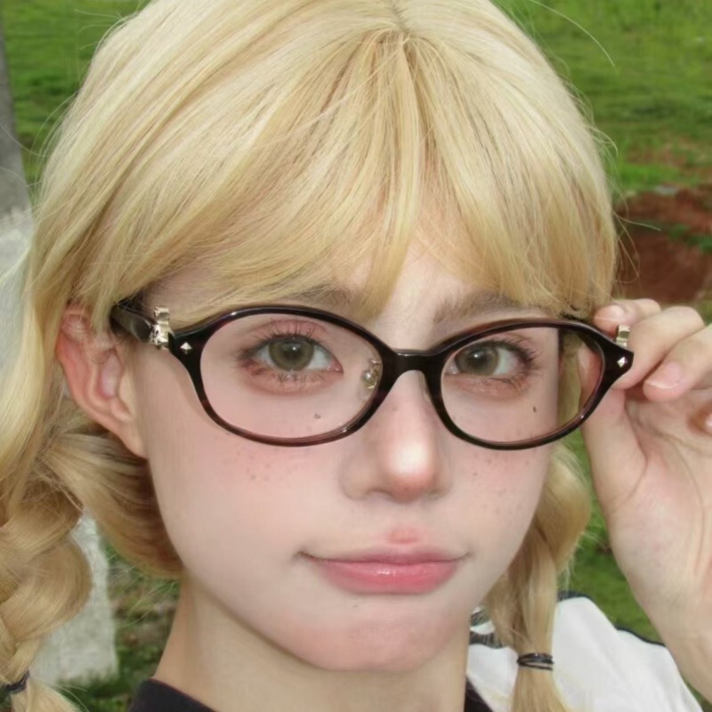ネットセレブべっ甲小フレームメガネオタク土星メガネフレーム女性純粋な欲望スタイルレトロ文学抗青色光メガネトレンド|undefined