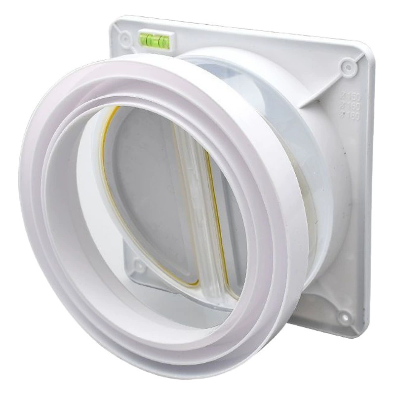 Обратный клапан дымохода Обратный клапан кухонной вытяжки Дым выхлопная труба Туалет односторонний клапан остановки дыма