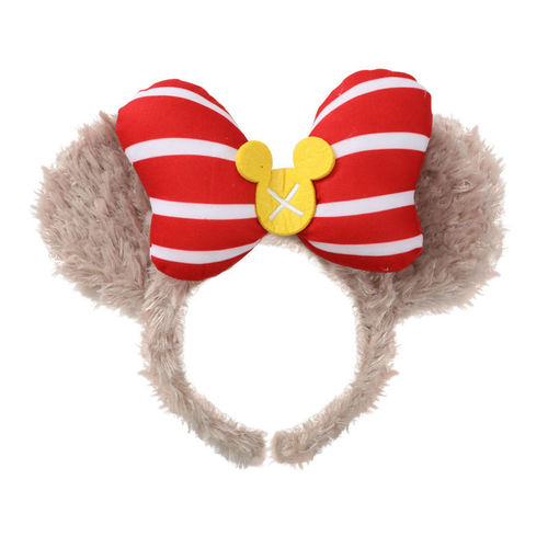 Three-dimensional bow plush headband cute bear hairpin female Korean internet celebrity forest sweet super fairy face wash headband