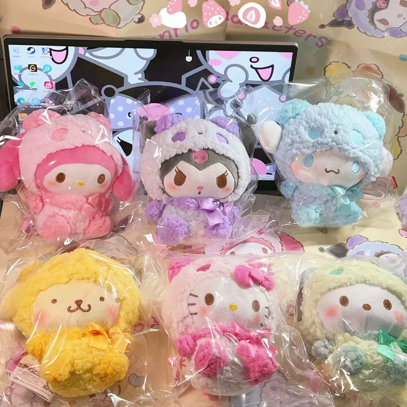 Sanrio, плюшевая кукла, фирменный качественный брелок, новая коллекция