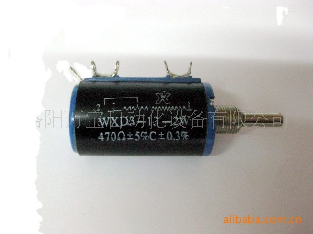 供应 精密多圈可调电位器 滑动变阻器 WXD3-13 2W 470Ω欧