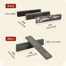 新款仿古老旧青砖块切片铺地青砖条墙贴古建小青砖片外墙砖板贴面
