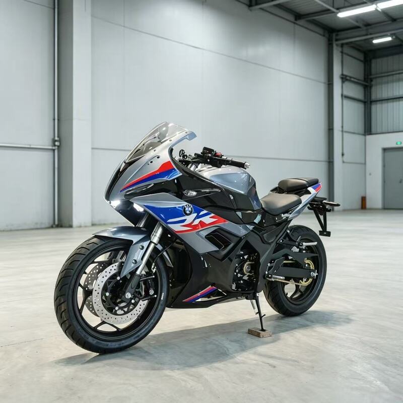 High-Power Magic Shadow Electric Motorcycle 72V Adult Large Electric Motorcycle High-Speed Sports Car Horizon S Model Road Race