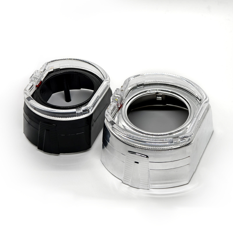 Car Led 2.5inch 3inch Dual-Color Light Guide Integrated Lens Headlight with High and Low Beam Strong Light