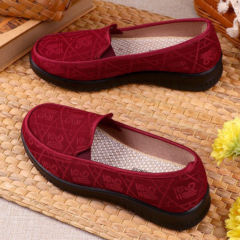 老北布鞋女2025新款老太太鞋防滑软底奶奶鞋中老年妈妈单鞋