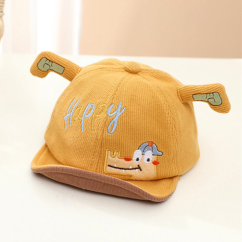 작은 공룡 노란색