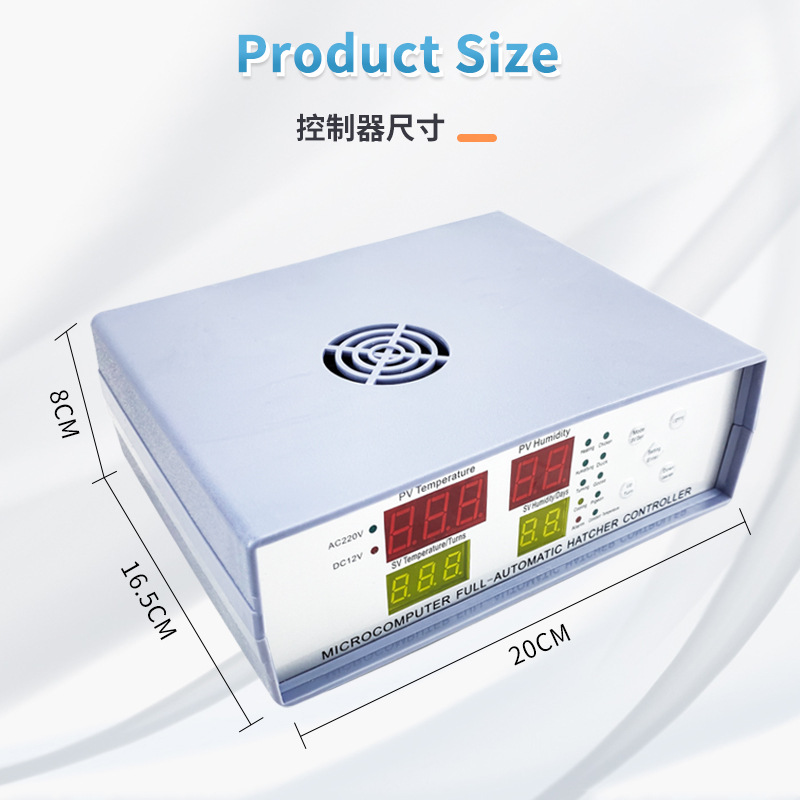 Incubadora externa XM18K-2 controlador de control de temperatura de control inteligente sistema húmedo incubadora automática termostato