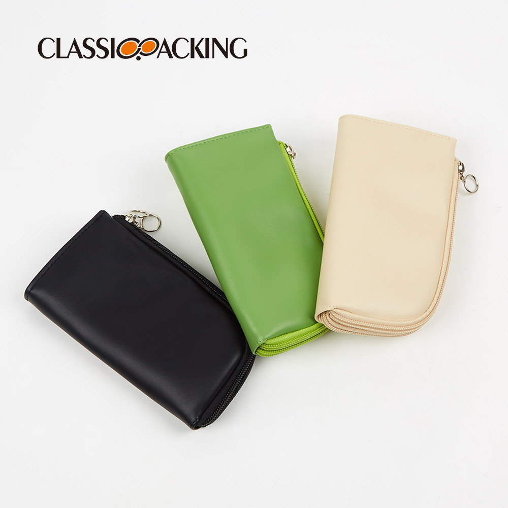 Bolso de moneda de estudiante simple de moda al por mayor bolsa de almacenamiento de gran capacidad de material de PVC ins billetera multifuncional para mujer