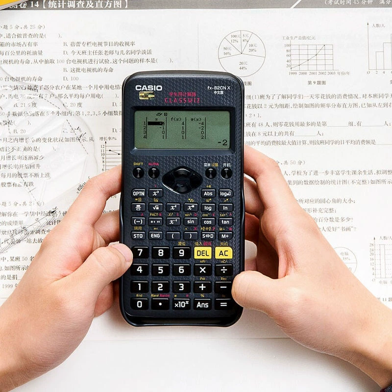 CASIO Casio FX-82CNX научный калькулятор для вступительных экзаменов в колледж для старшей школы и колледжа для взрослых