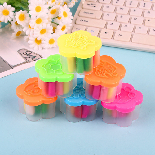 Children's educational 12-color plasticine student DIY colored clay ultra-light clay hand-kneaded clay kindergarten educational toys