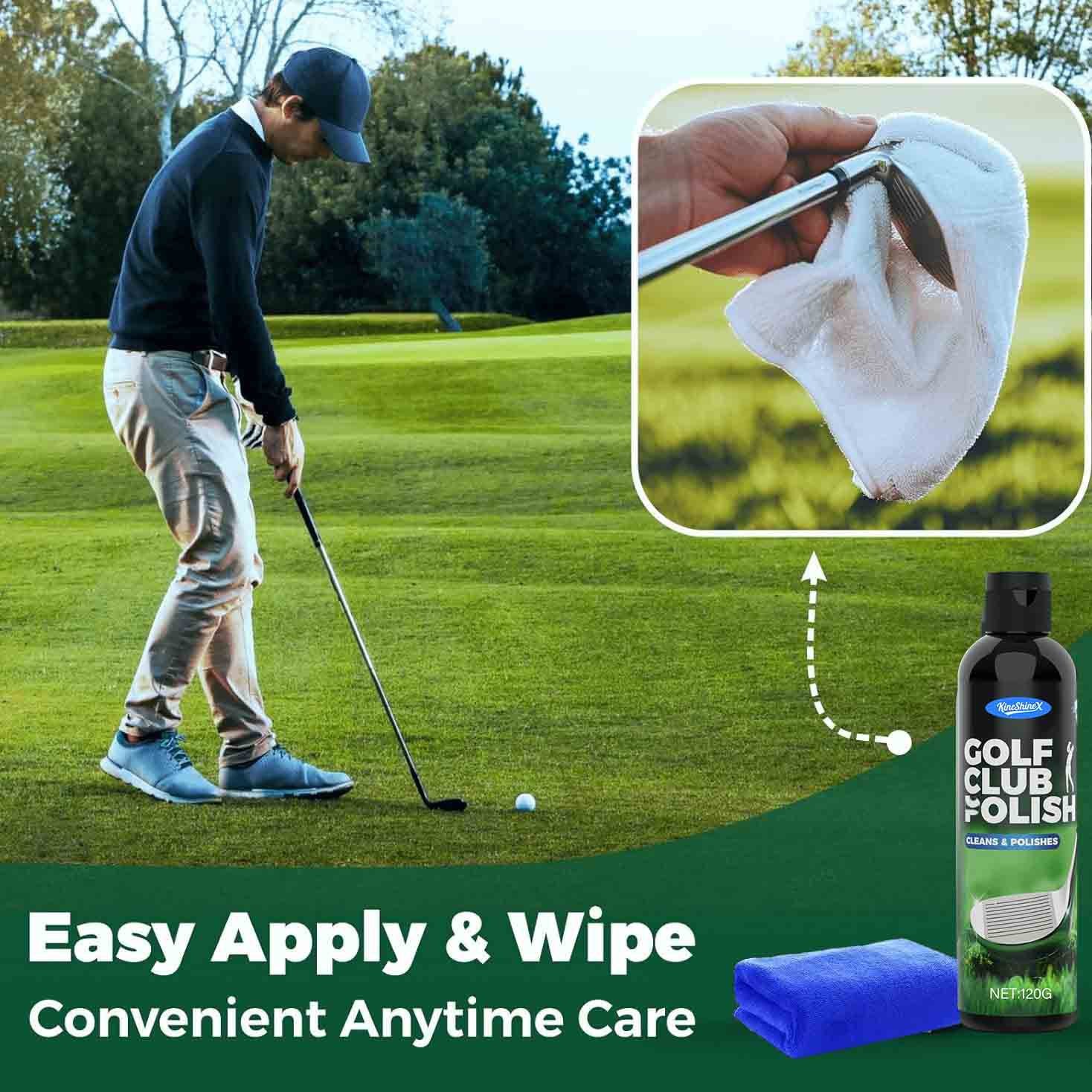 Golfpolierpaste dient zum täglichen Abwischen und zur Pflege der Schlägeroberflächen, um kleinere Kratzer auf der Oberfläche auszubessern._voghion.com