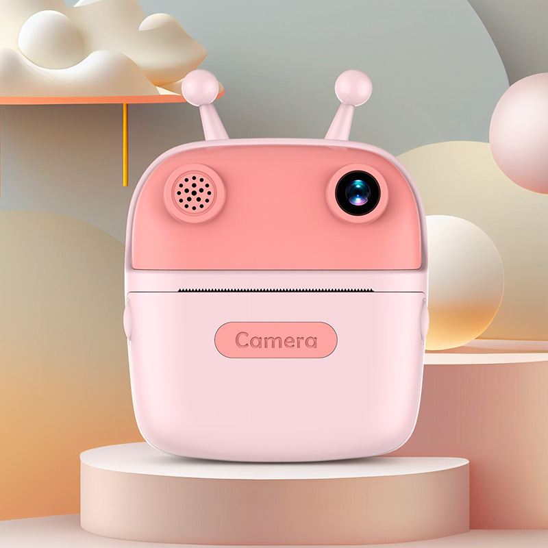 Q5 caracol dibujos animados nuevos niños fotografía de alta definición mini cámara de impresión digital puede tomar fotos y regalos de video