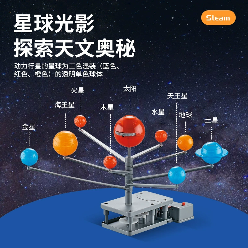 Учебный планетарий Planetary teaching solar system model for elementary school students, electric teaching aids