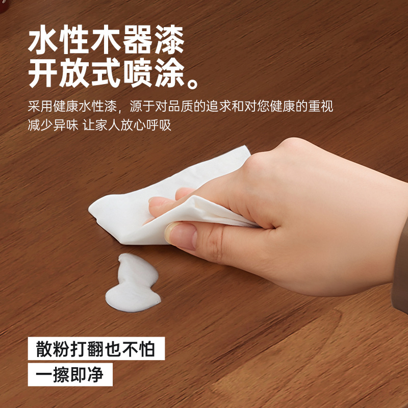 全实木翻盖梳妆台2025新款小户型床头柜收纳一体书桌化妆桌镜组合|undefined