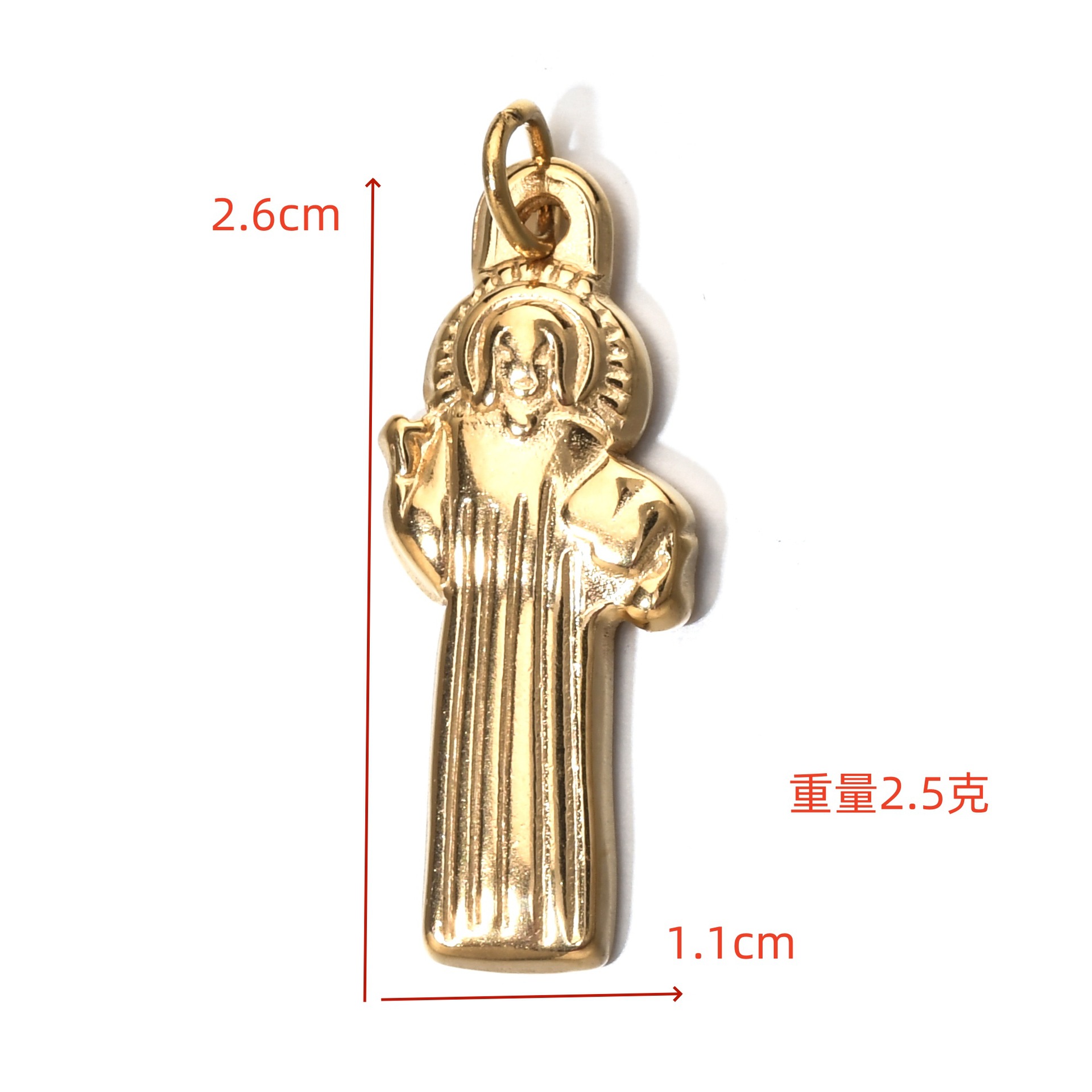 6g Weight None Bag Accessories Type Pendant Jewelry Making Type DIY Ornament Accessories Classification 1 Piece Quantity 304 Stainless Steel Material Geometric Pattern All Seasons Season Asymmetrical, Plating Design Retro Style 1 Piece 304 Stainless Steel Geometric Pendant 19