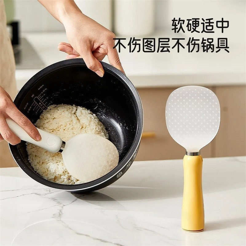 自立型磁気しゃもじ家庭用増粘食品グレードタンブラーノンスティックしゃもじ炊飯器しゃもじ|undefined