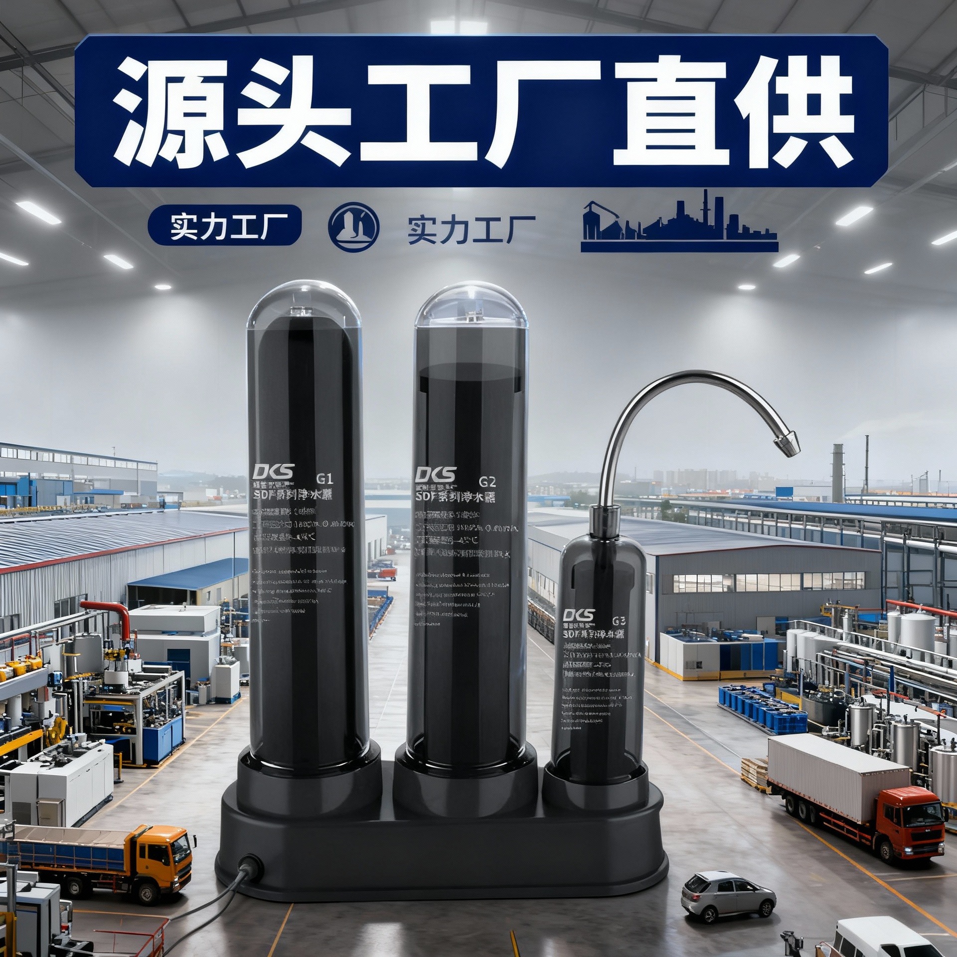 Steve series water purifier household kitchen table faucet filter ultrafiltration machine tap water purifier