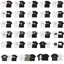 跨境Maison Margiela 马吉拉数字印花MM6纯棉高品质男t恤女短袖潮