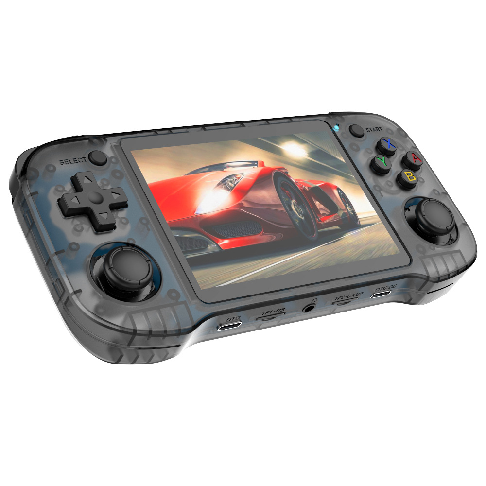 Cross-Border New Product R46H Handheld Game Console Genuine Arkos Open Source 4.2inch High-Definition Large Screen Psp Horizontal Handheld Console